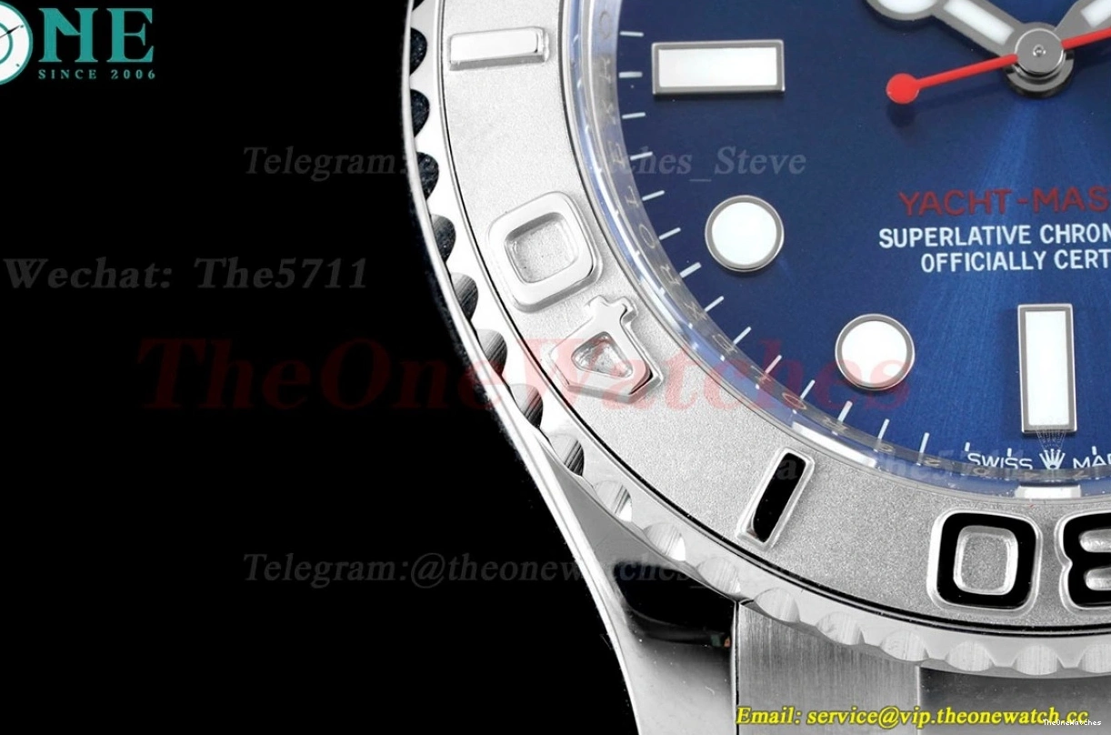 126622 CSF SS Yacht-Master SS 40mm Blue Dot VR3235 0310